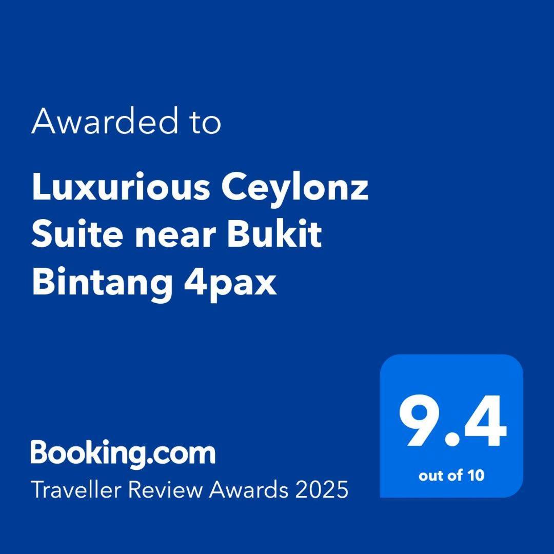 Luxurious Ceylonz Suite Near Bukit Bintang 4Pax Куала-Лумпур Экстерьер фото